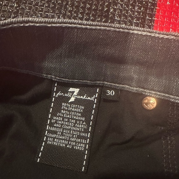 7 for all Mankind Paxtyn Tapered skinny jeans
Size 30 inseam 30” - Picture 5 of 7